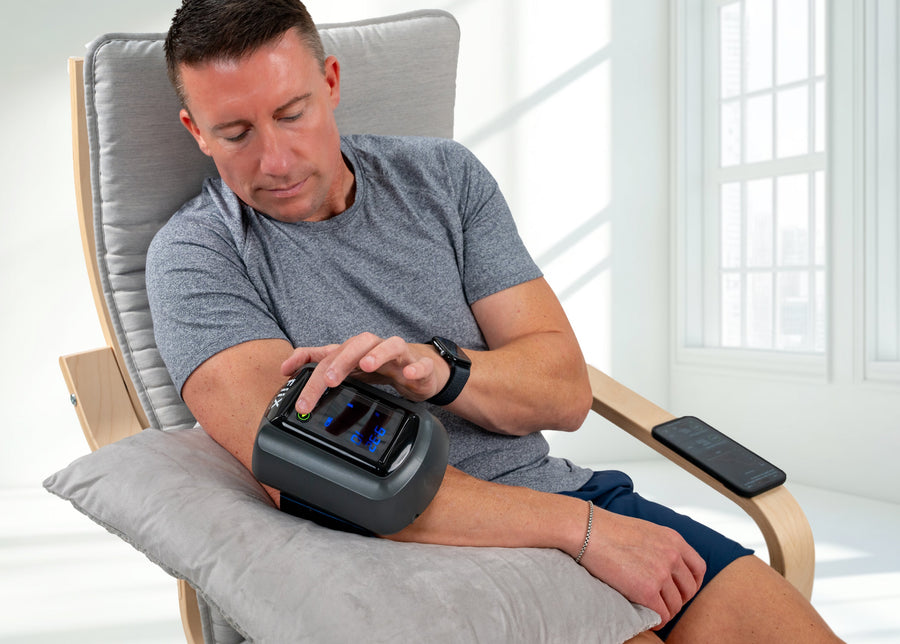 Slide the Fiix Elbow onto your forearm and press play