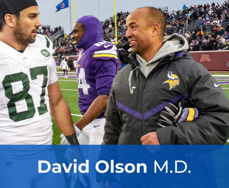 Dr. David Olson, M.D., team physician